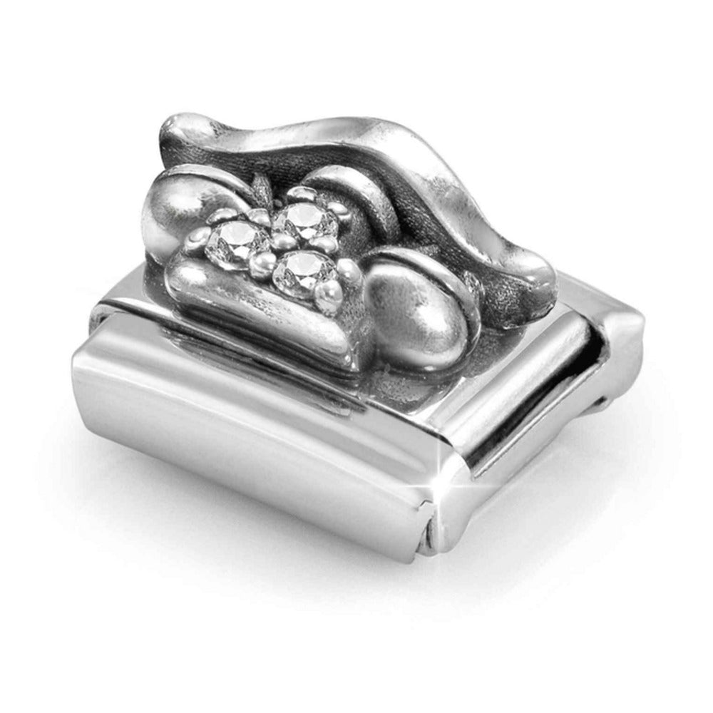 Nomination Composable Silver CZ Zodiac Libra Charm 330326/07