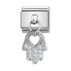 Nomination Composable Silver HAND OF FATIMA Drop Charm 331800/20