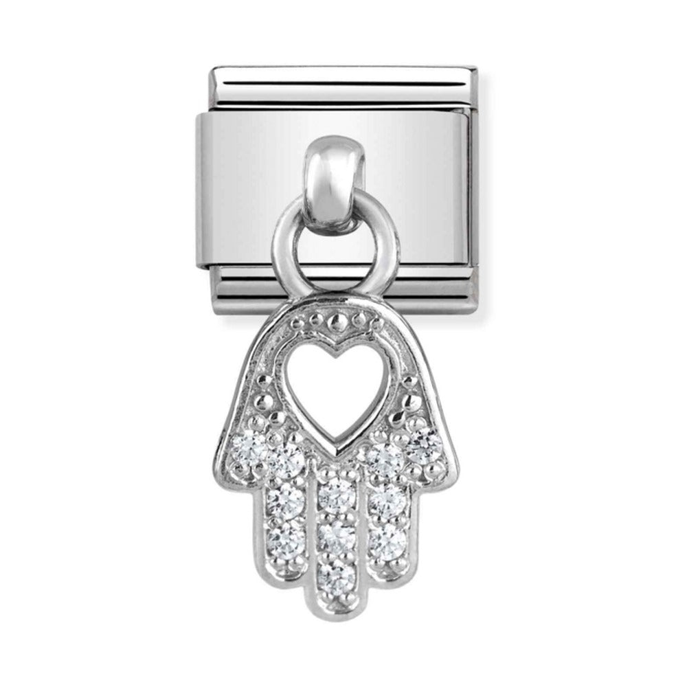 Nomination Composable Silver HAND OF FATIMA Drop Charm 331800/20