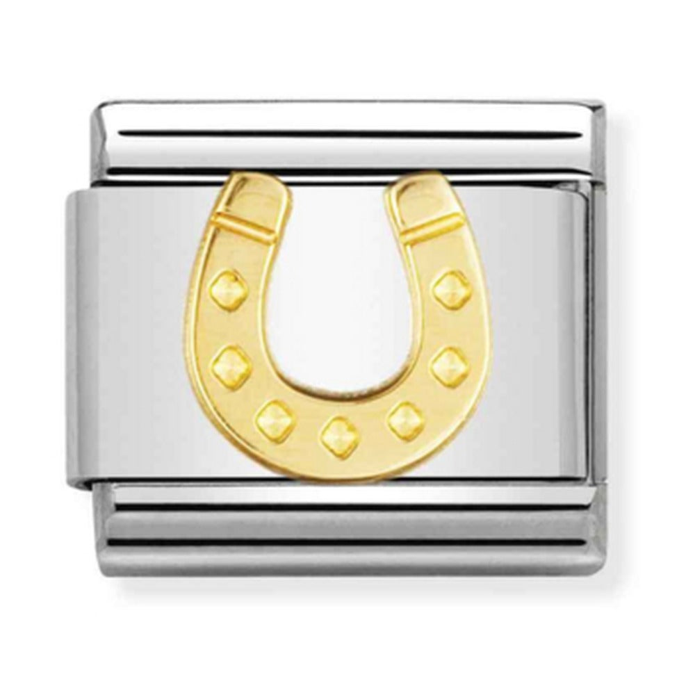 Nomination Composable Gold Danish Horseshoe Charm 030115/11