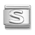 Nomination Composable Silver Letter S Charm 330113/19
