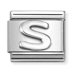 Nomination Composable Silver Letter S Charm 330113/19