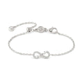 Nomination SHINE ME UP Cubic Zirconia Infinity Bracelet 925 Silver