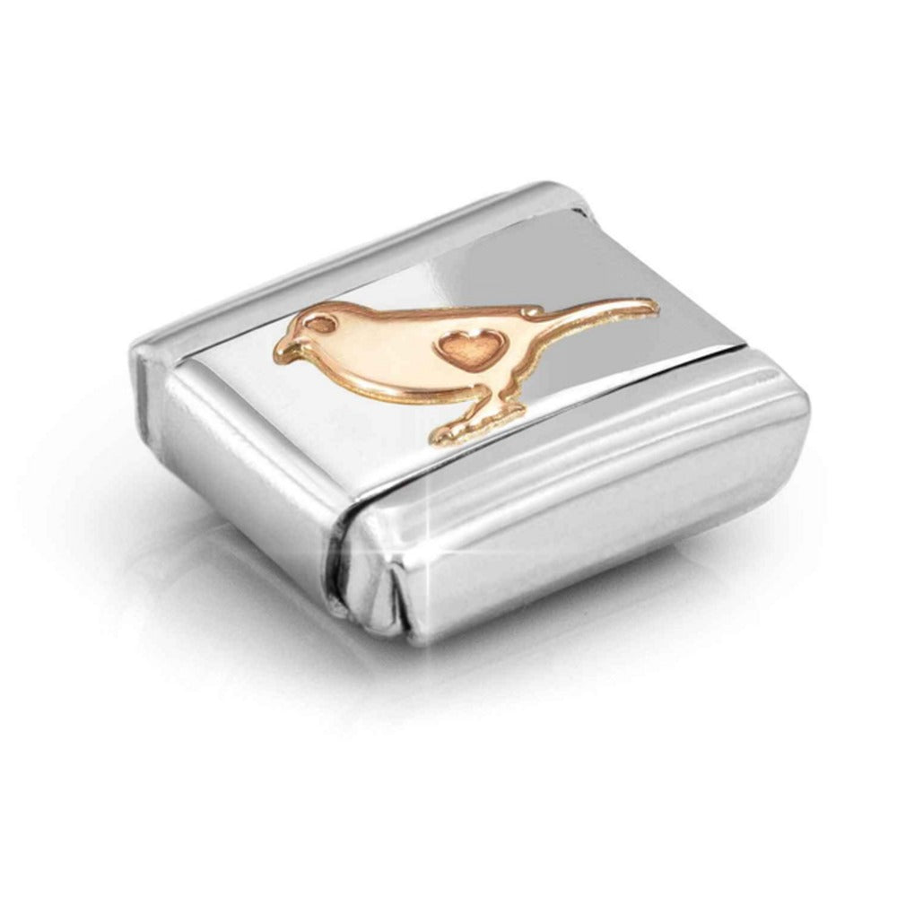 Nomination Composable Rose Gold LITTLE BIRD Charm 430104/54