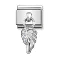 Nomination Composable Silver CZ Angel Wing Charm 331800/06