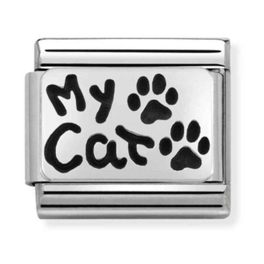 Nomination Composable Silver My Cat Charm 330102/36