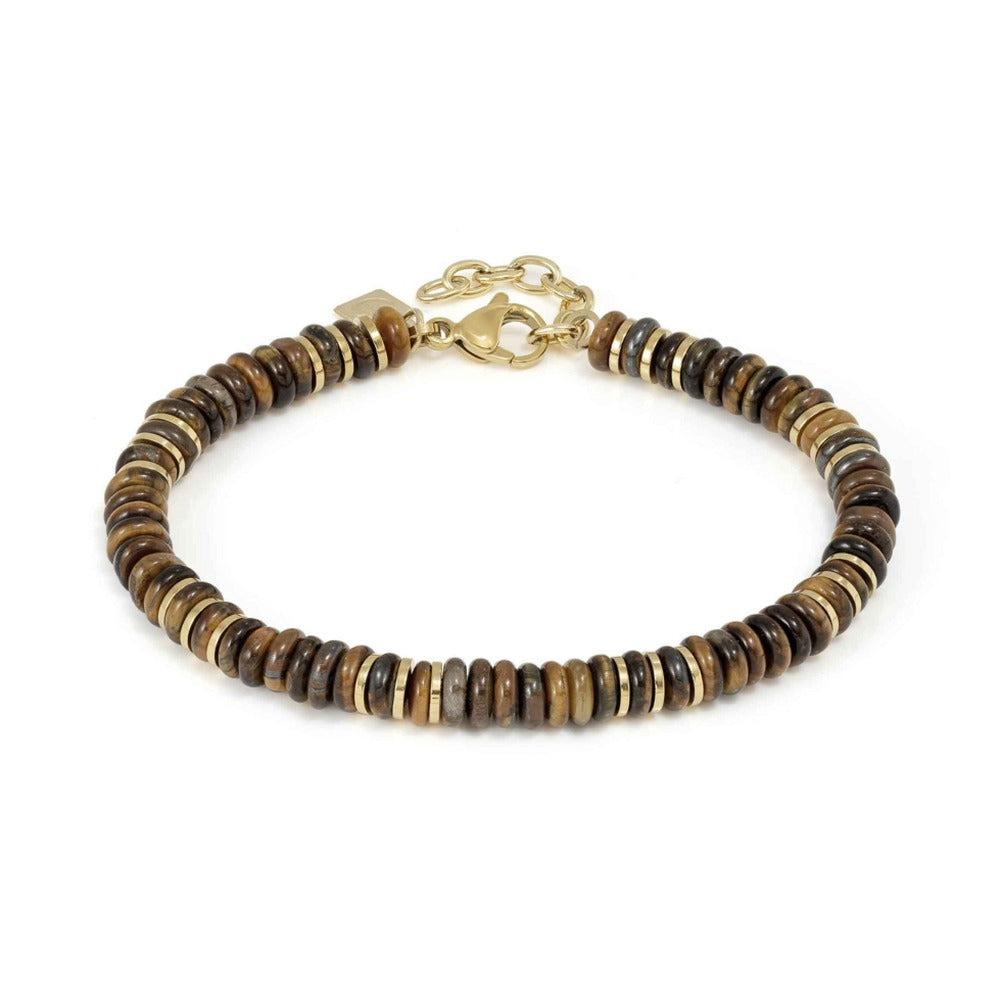 Nomination Instinct Infinity Tigers Eye Bracelet 027937/041