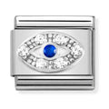 Nomination Composable Silver CZ Eye Charm 330304/43