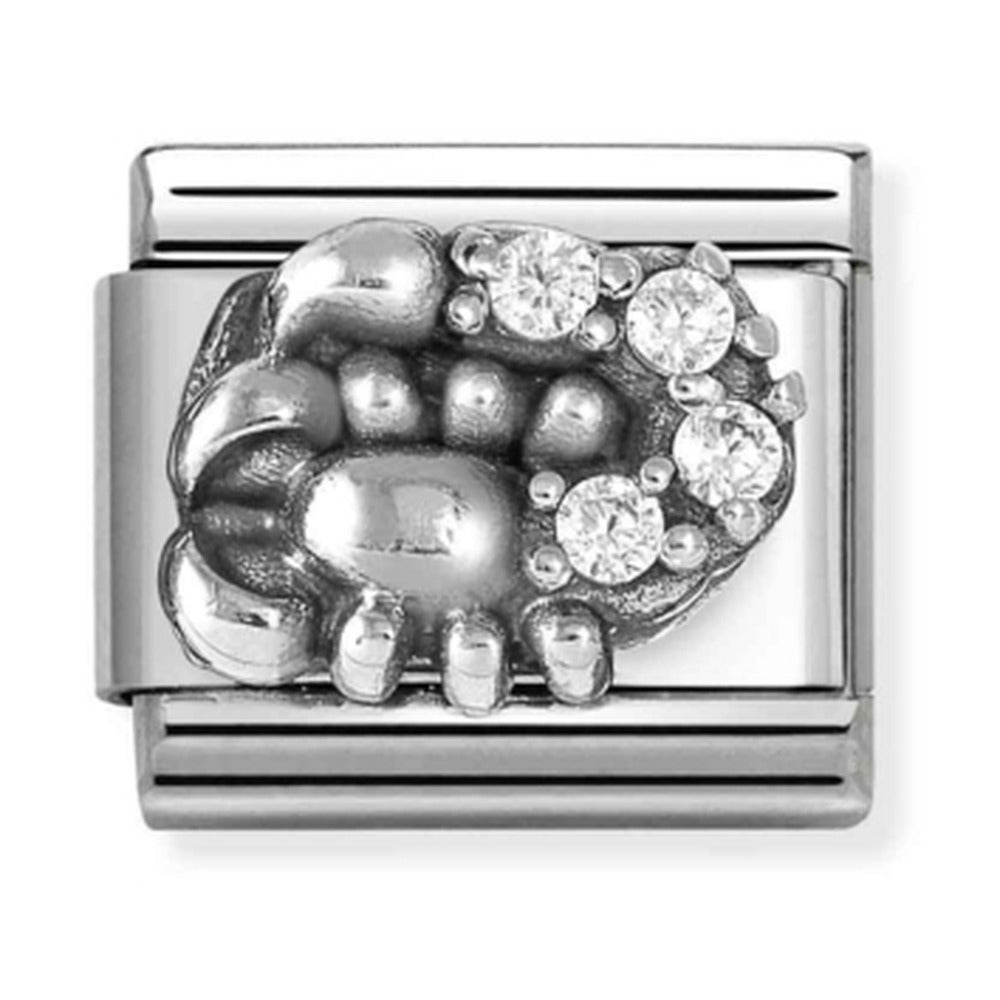 Nomination Composable Silver CZ Zodiac Scorpio Charm 330326/08