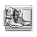 Nomination Composable Silver Boots Charm 330110/24