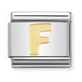 Nomination Composable Gold Letter F Charm 030101/06
