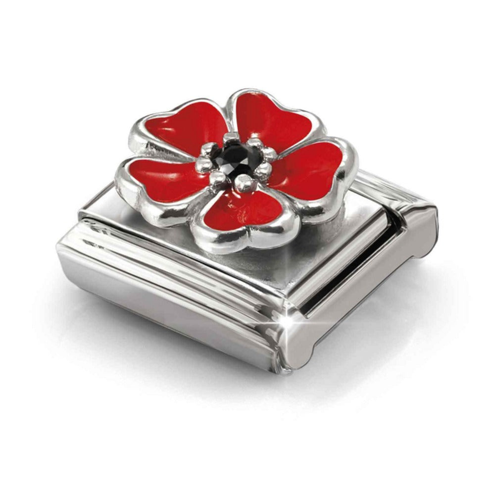 Nomination Composable Silver Poppy Charm 330321/19