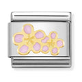 Nomination Composable Gold Peach Flower Charm 030278/16