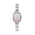 Nomination Paris Rectangular Pink Gradient Glitter Dial Watch 076037/034
