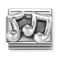 Nomination Composable Silver Music Notes Charm 330101/86