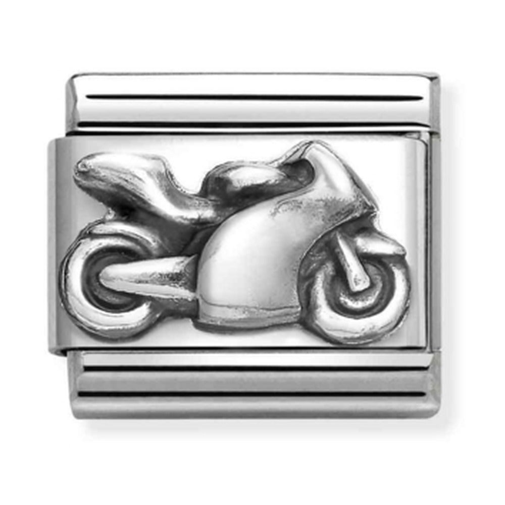 Nomination Composable Silver Motorbike Charm 330101/69