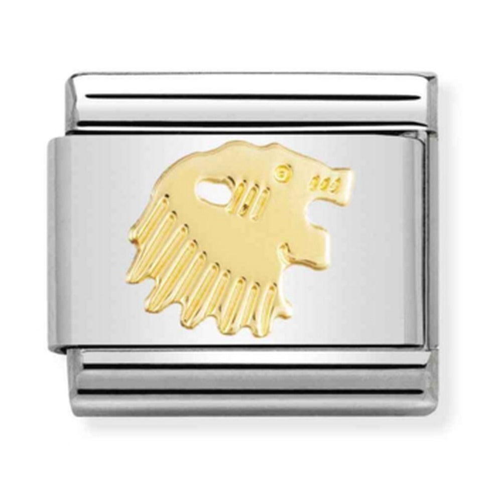 Nomination Composable Gold Zodiac Leo Charm 030104/05