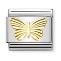 Nomination Composable Gold DIAMOND-CUT BUTTERFLY Charm 030149/45