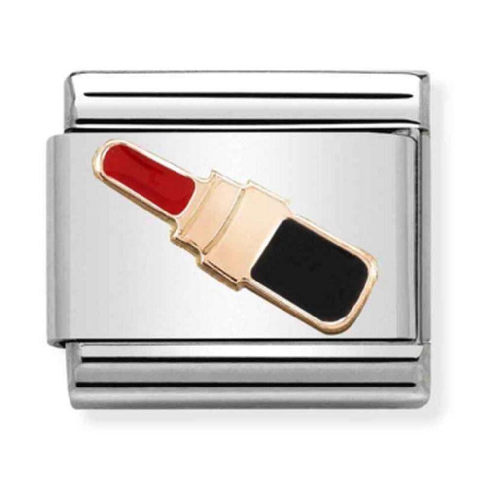Nomination Composable Rose Gold LIPSTICK Charm 430202/06