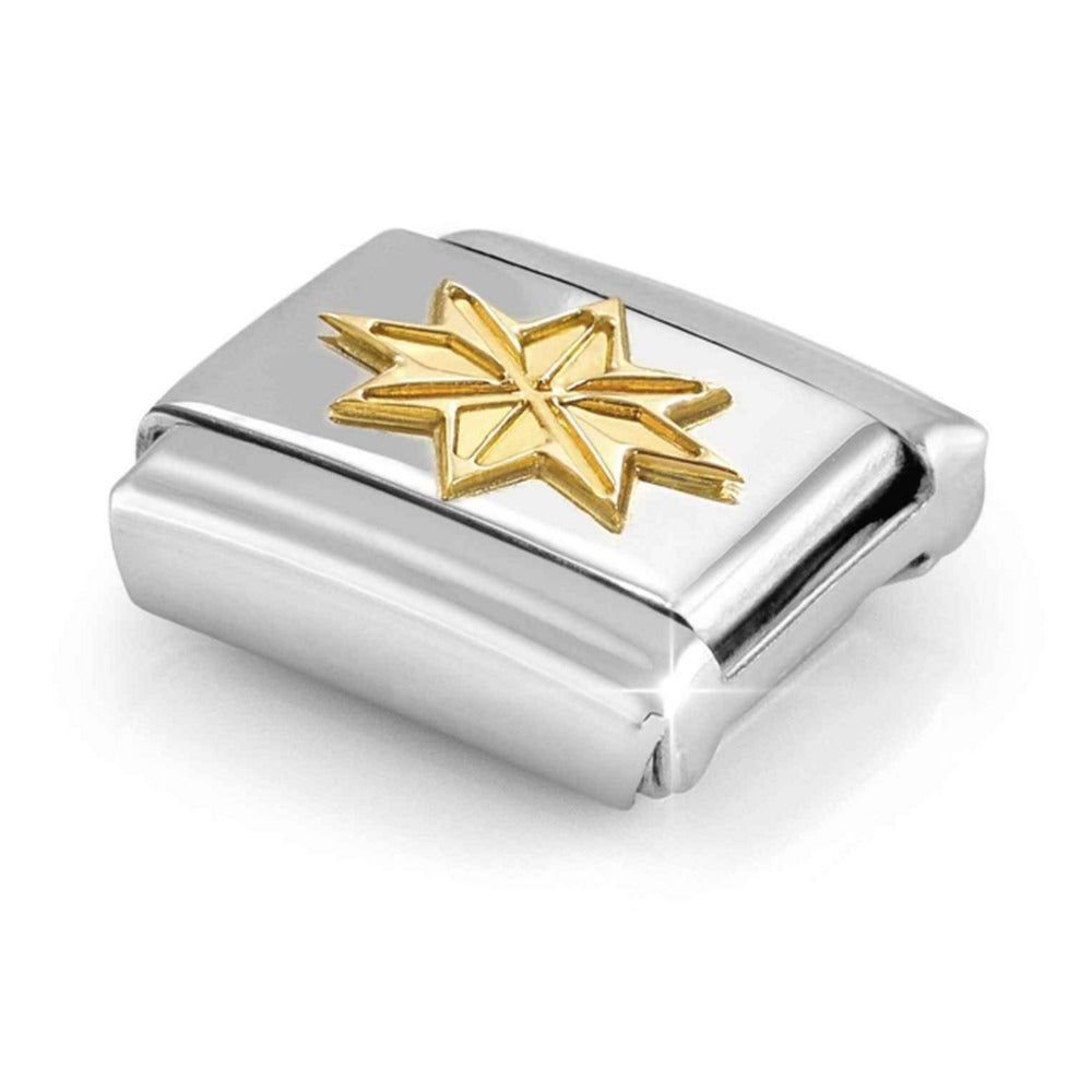 Nomination Composable Gold Wind Rose Charm 030149/61