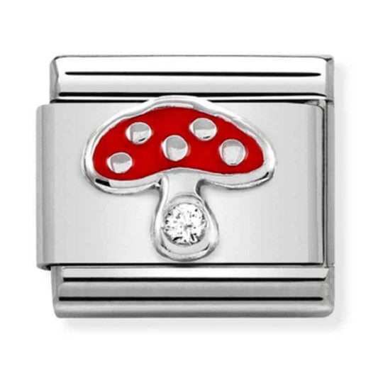 Nomination Composable Silver Mushroom Charm 330305/18