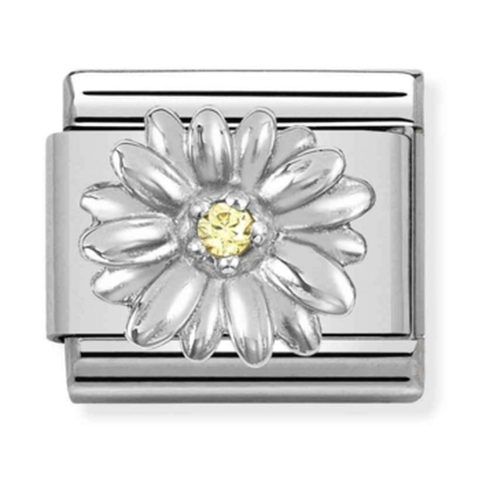 Nomination Composable CZ Daisy Charm 330311/13