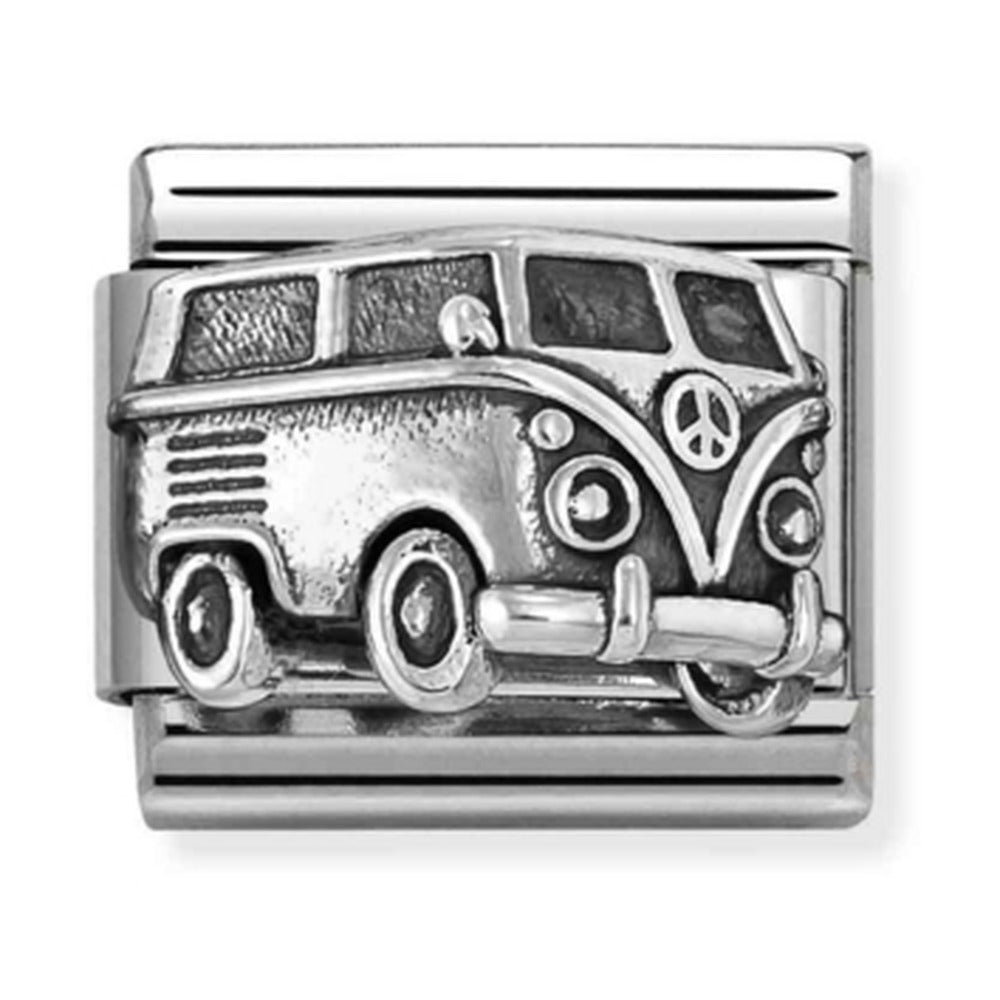 Nomination Composable Silver Camper Van Charm 330114/05