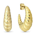 Nomination Ecclettica Golden Croissant Shaped Earrings