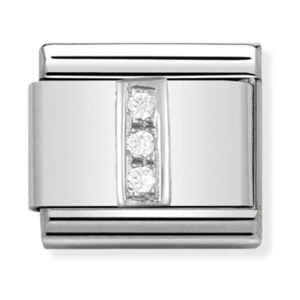 Nomination Composable Silver CZ Letter I Charm 330301/09