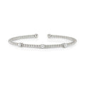 Nomination Fashion Era 3 CZ Beaded Bangle 925 Silver