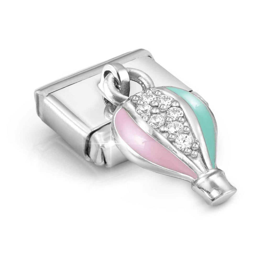 Nomination Composable Silver Hot Air Balloon Drop Charm 331815/13