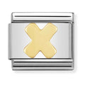Nomination Composable Gold Letter X Charm 030101/24