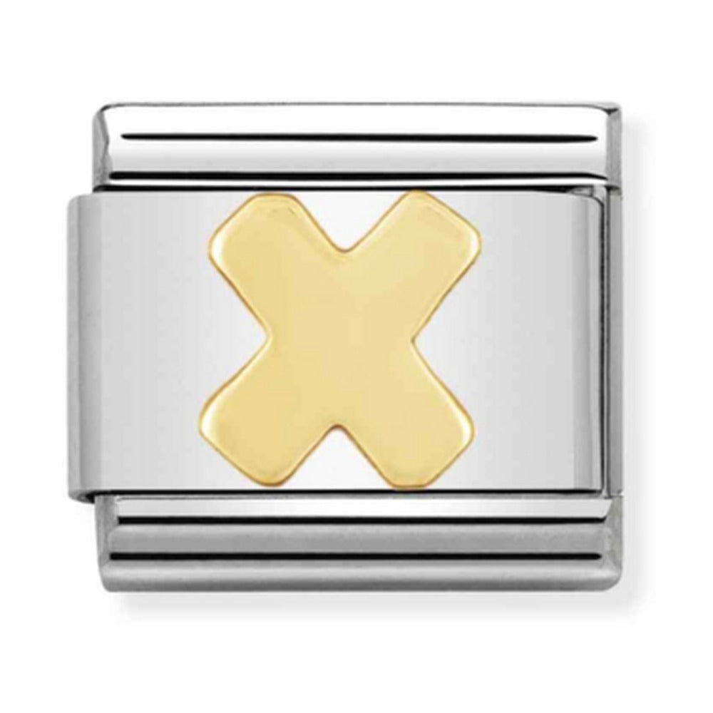 Nomination Composable Gold Letter X Charm 030101/24