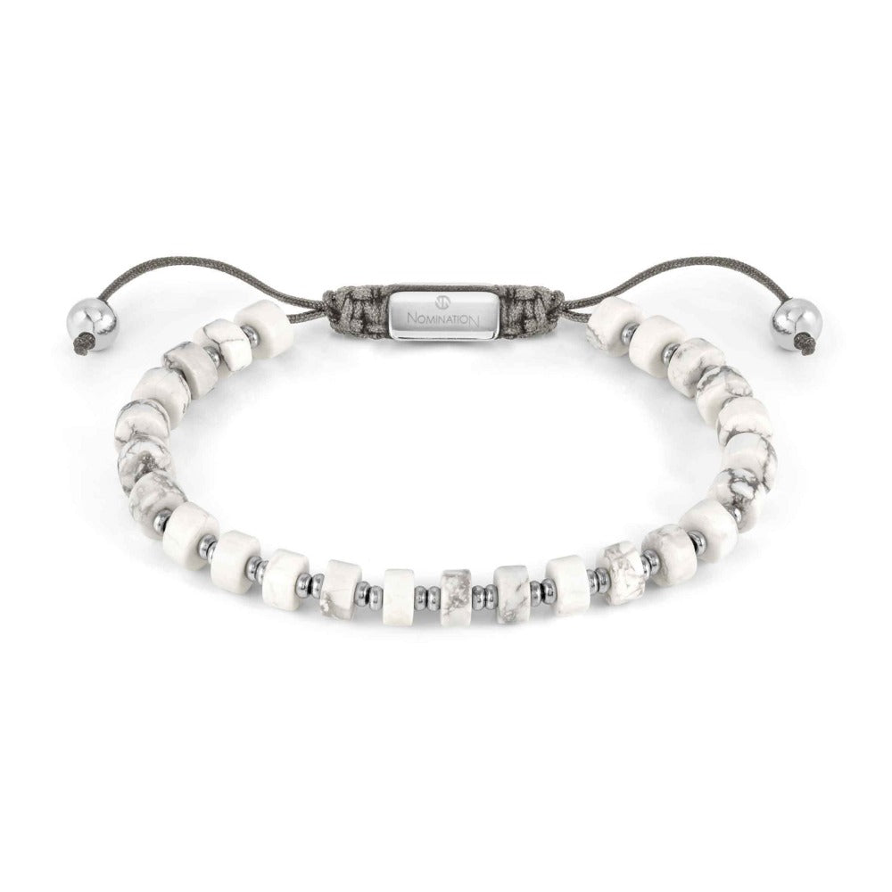 Nomination Instinct Style White Turquoise Bracelet Stainless Steel
