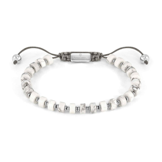 Nomination Instinct Style White Turquoise Bracelet Stainless Steel