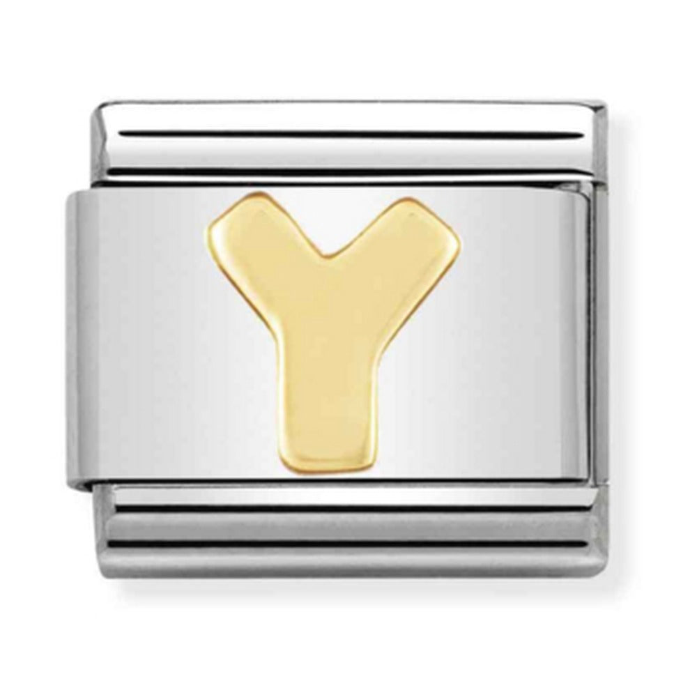 Nomination Composable Gold Letter Y Charm 030101/25
