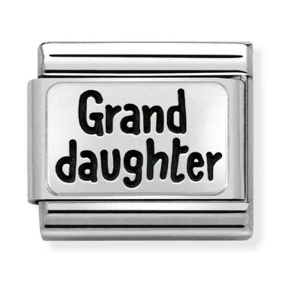 Nomination Composable Silver Grand Daughter Charm 330102/43