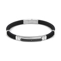 Nomination Mens City Adjustable Silicone ID Bracelet 028820/037