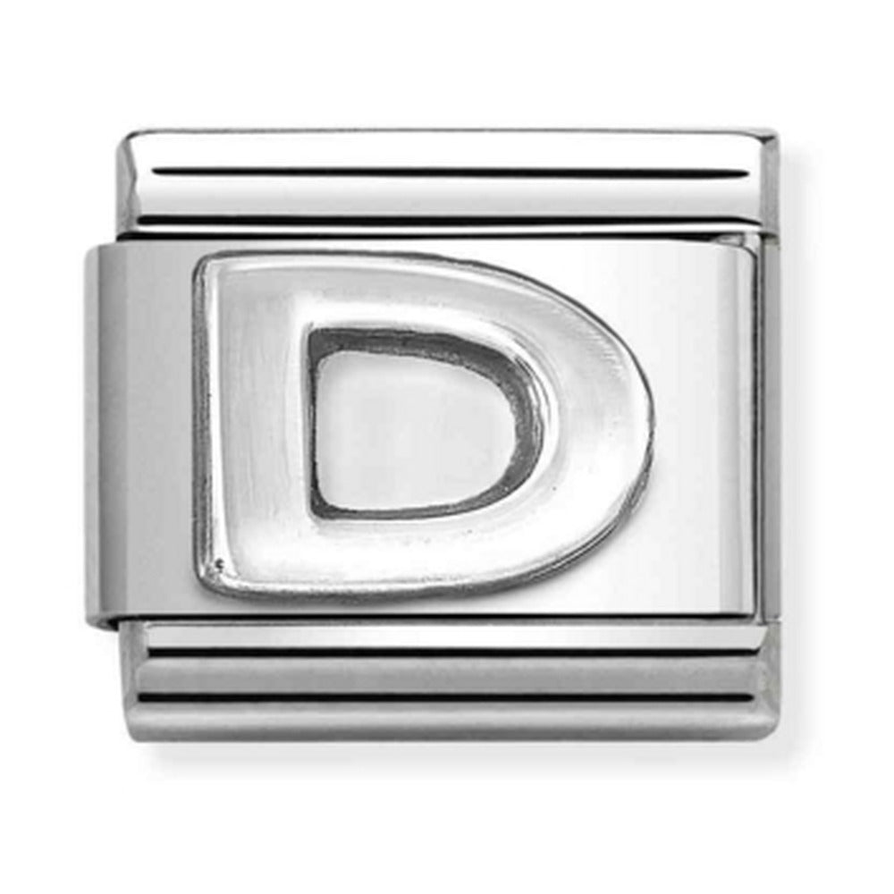 Nomination Composable Silver Letter D Charm 330113/04