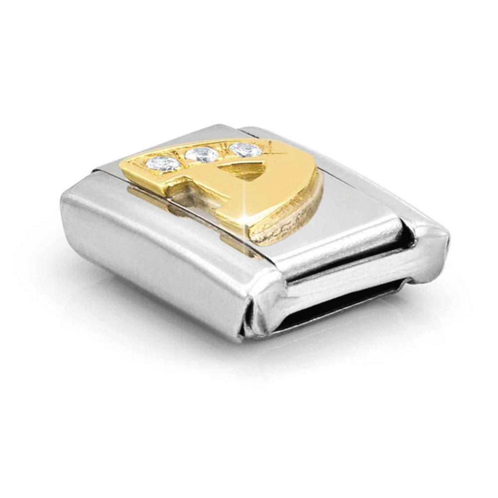 Nomination Composable Gold CZ Letter A Charm 030301/01