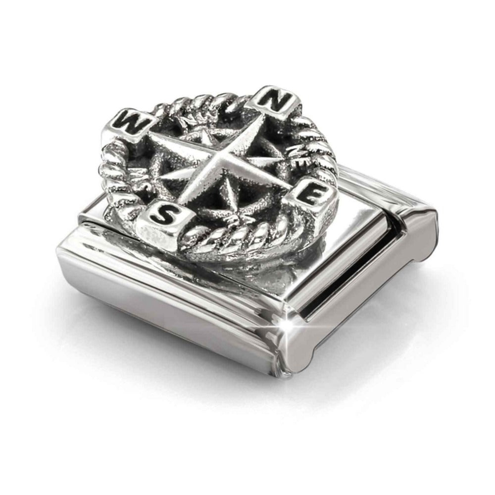 Nomination Composable Silver Compass Charm 330114/01