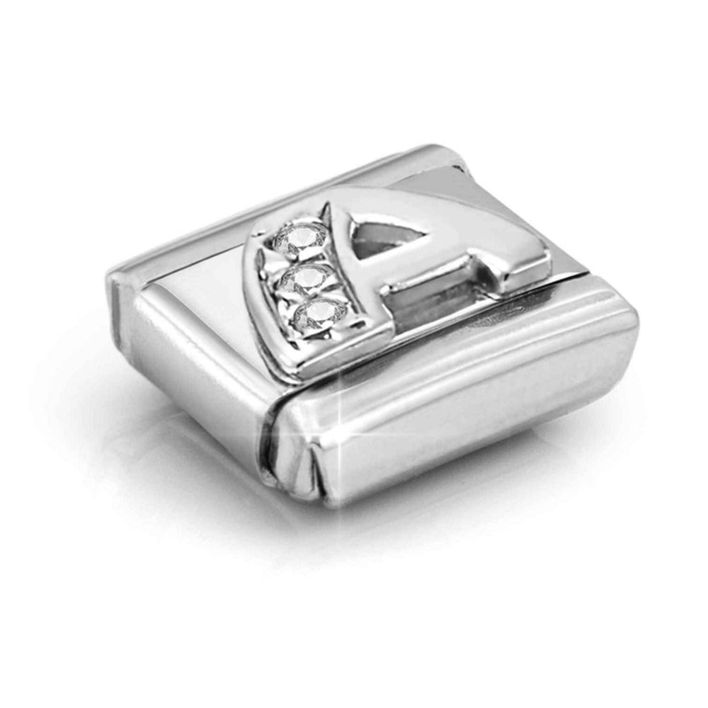 Nomination Composable Silver CZ Letter A Charm 330301/01