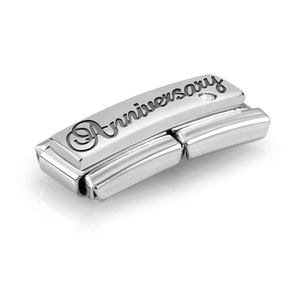 Nomination Composable Silver Double Anniversary Charm 330730/03