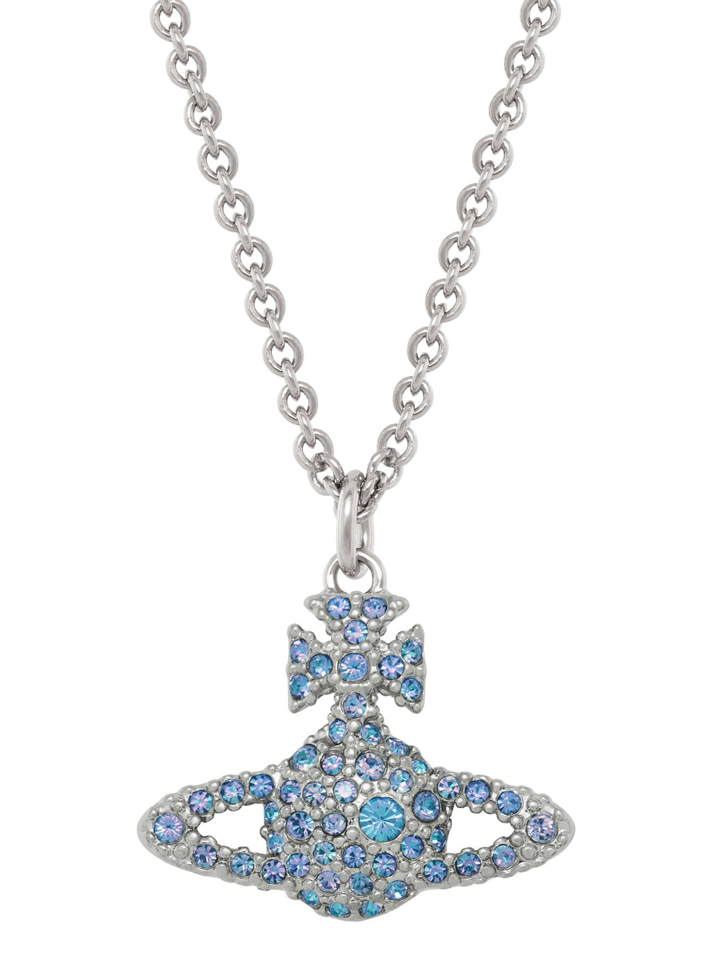 Vivienne Westwood Grace Bas Relief Vitrail Light Crystal Necklace 63020092-02P441-