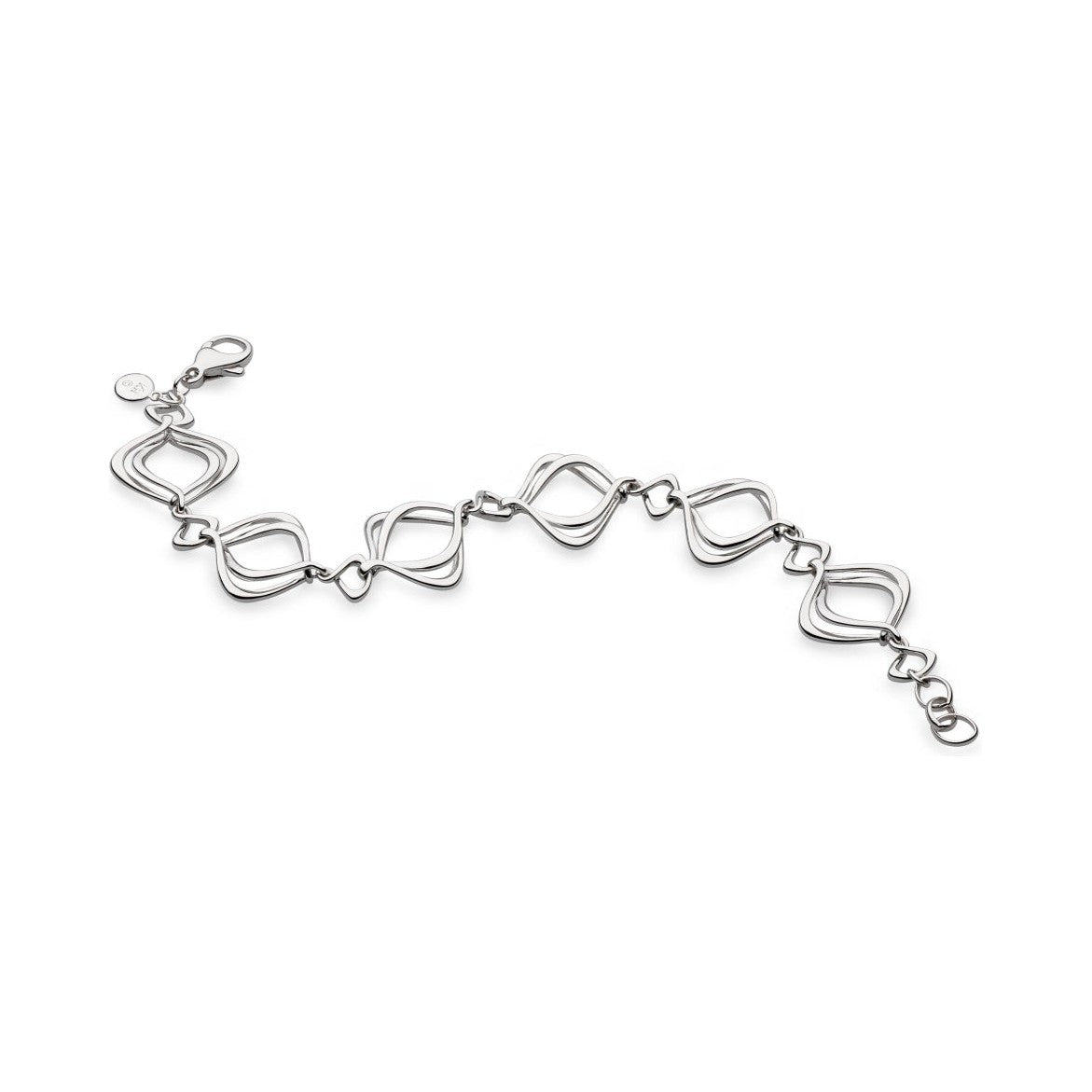 The Kit Heath Alicia Bracelet, a silver bracelet from Kit Heath, available at OD’s Jewellers in St Helens