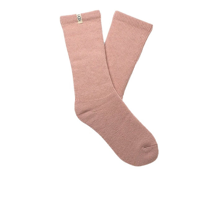 Women's UGG Shealy Cozy Crew Sock In Dusk Pink