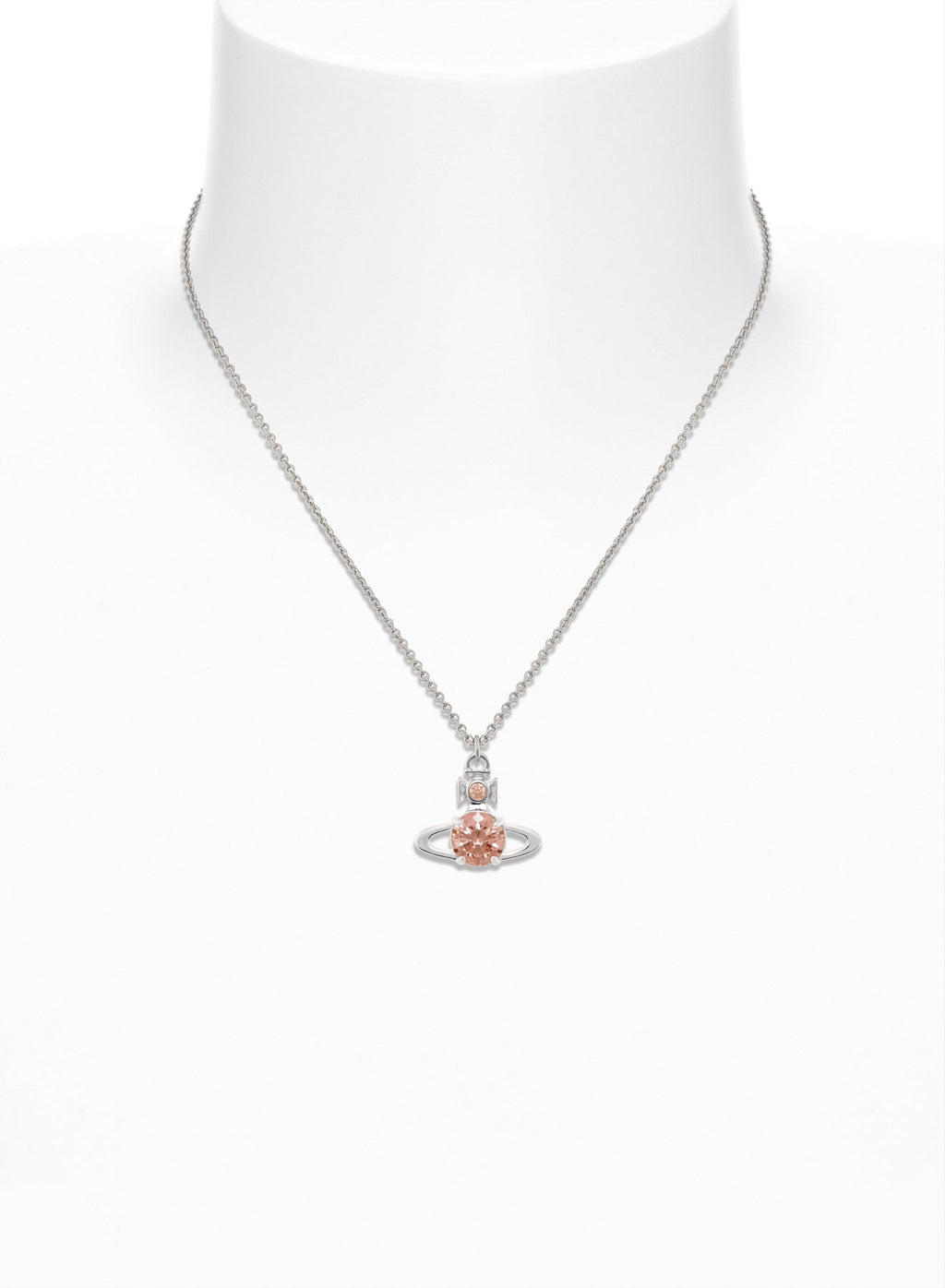Vivienne Westwood Large Reina Blush Necklace 630203GL-02P781- — view 2