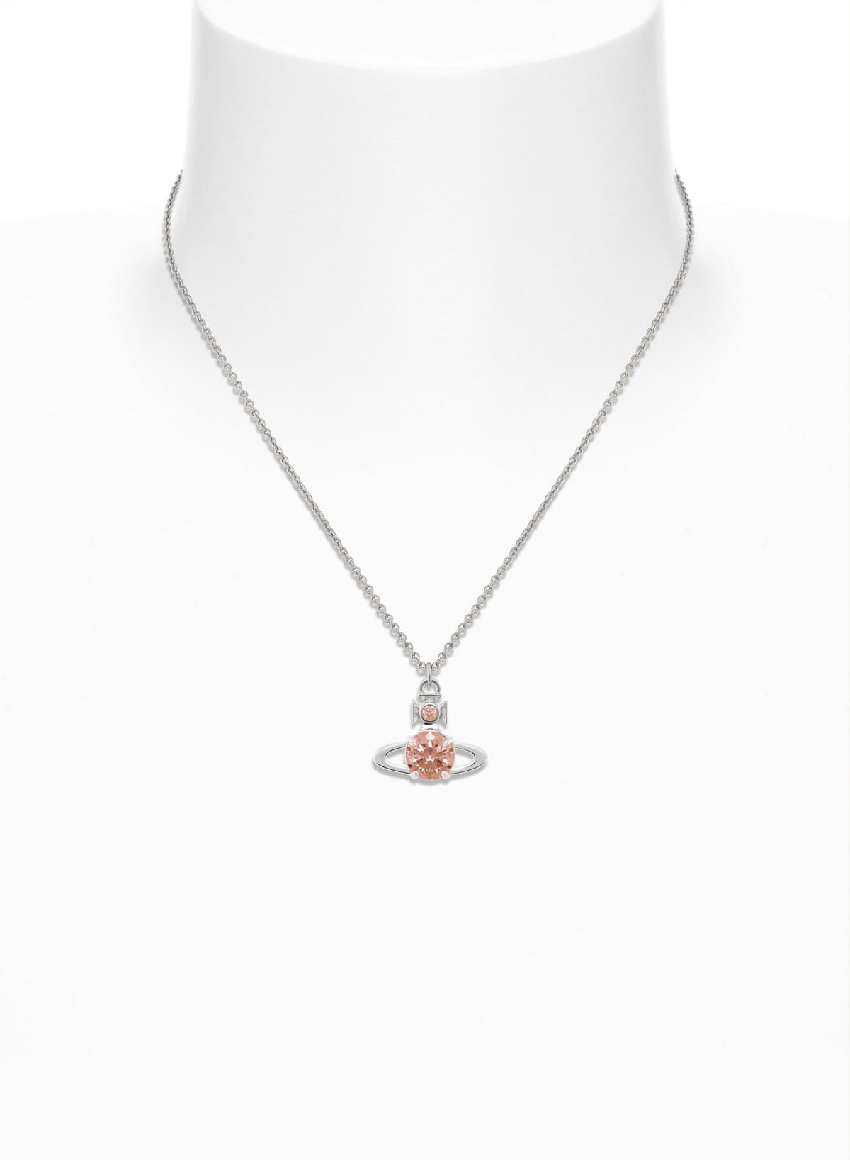 Vivienne Westwood Large Reina Blush Necklace 630203GL-02P781- — view 2