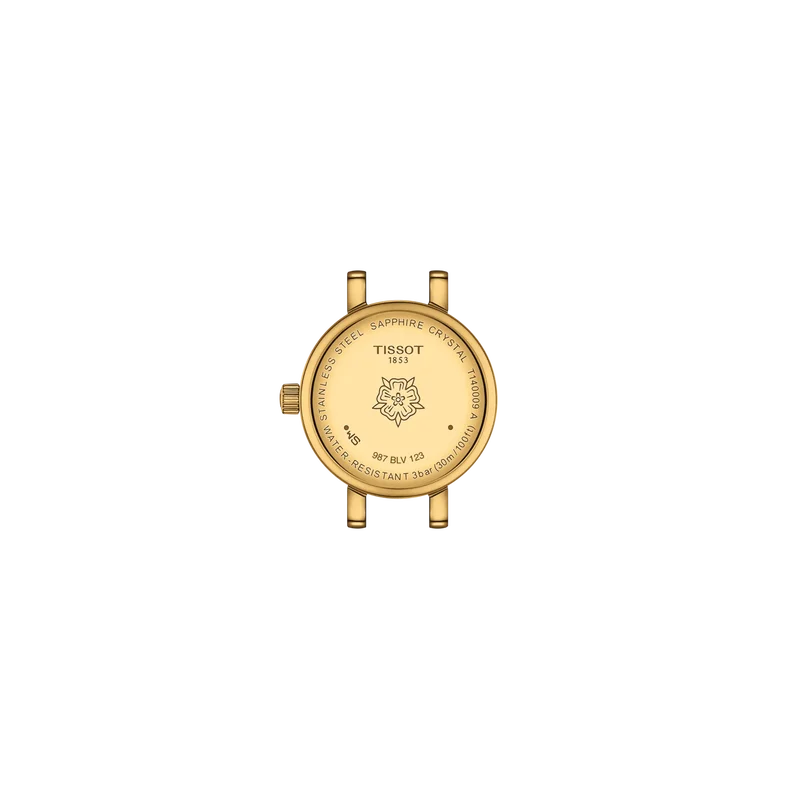 Tissot Ladies Lovely Round Burgundy Strap Watch T1400093637100 — view 3