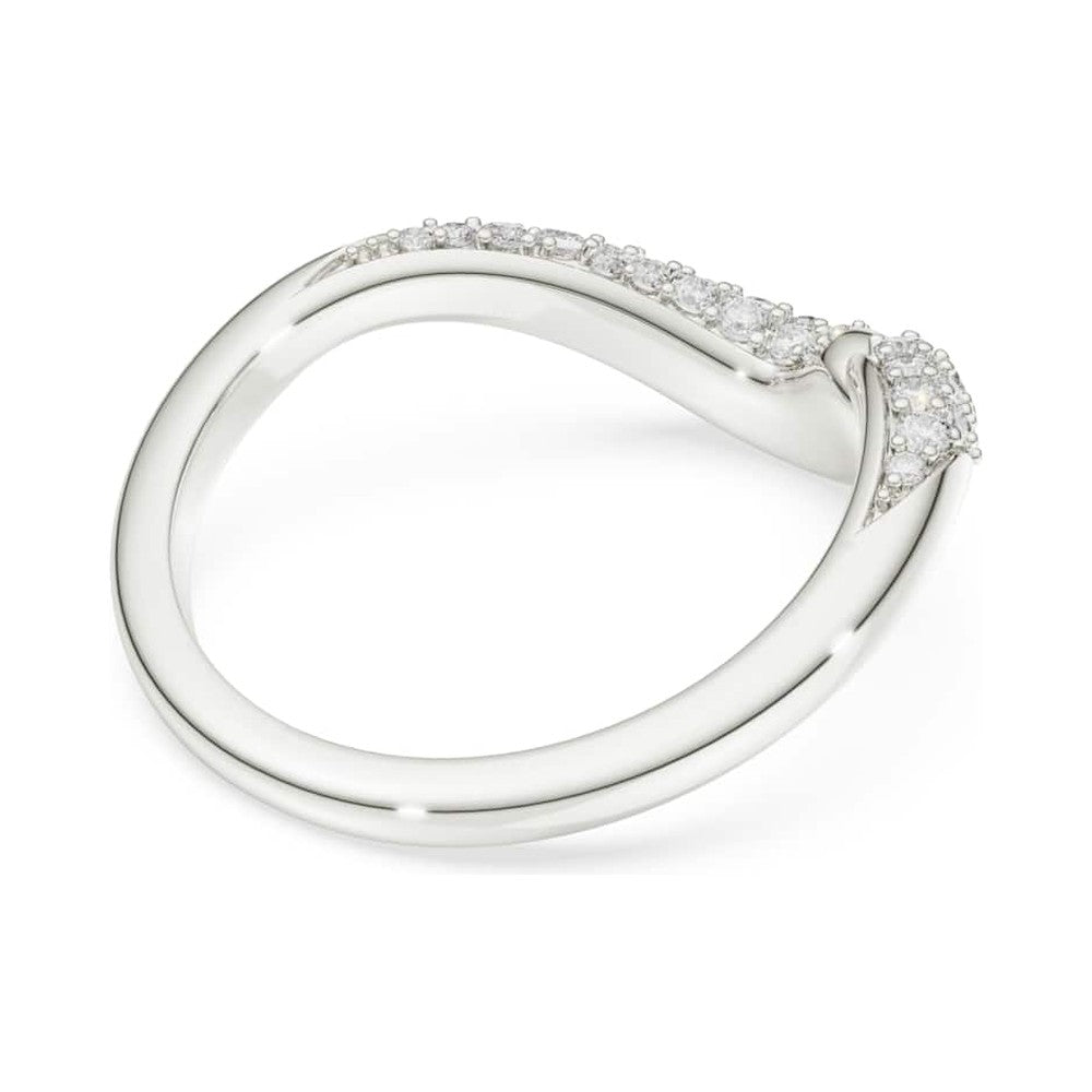 Swarovski Classica Sterling Silver Swarovski Zirconia Ring